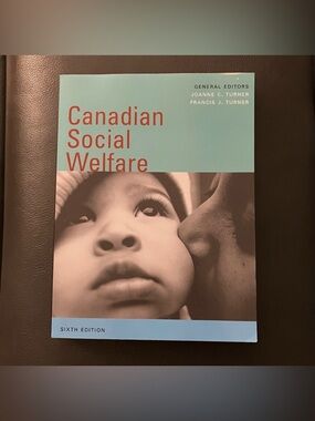 NEW Canadian Social Welfare, Sixth Edition Paperback 2008 Social Work Textbook